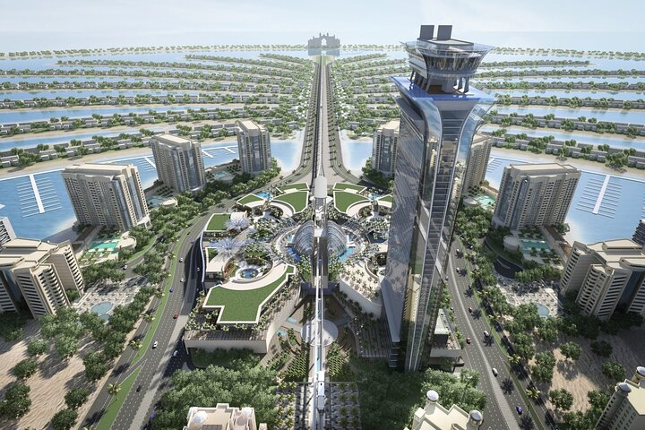 Elevate your Dubai experience at The View at The Palm offering sweeping panoramas of the iconic Palm Jumeirah and the stunning Arabian Gulf from the 52nd floor.